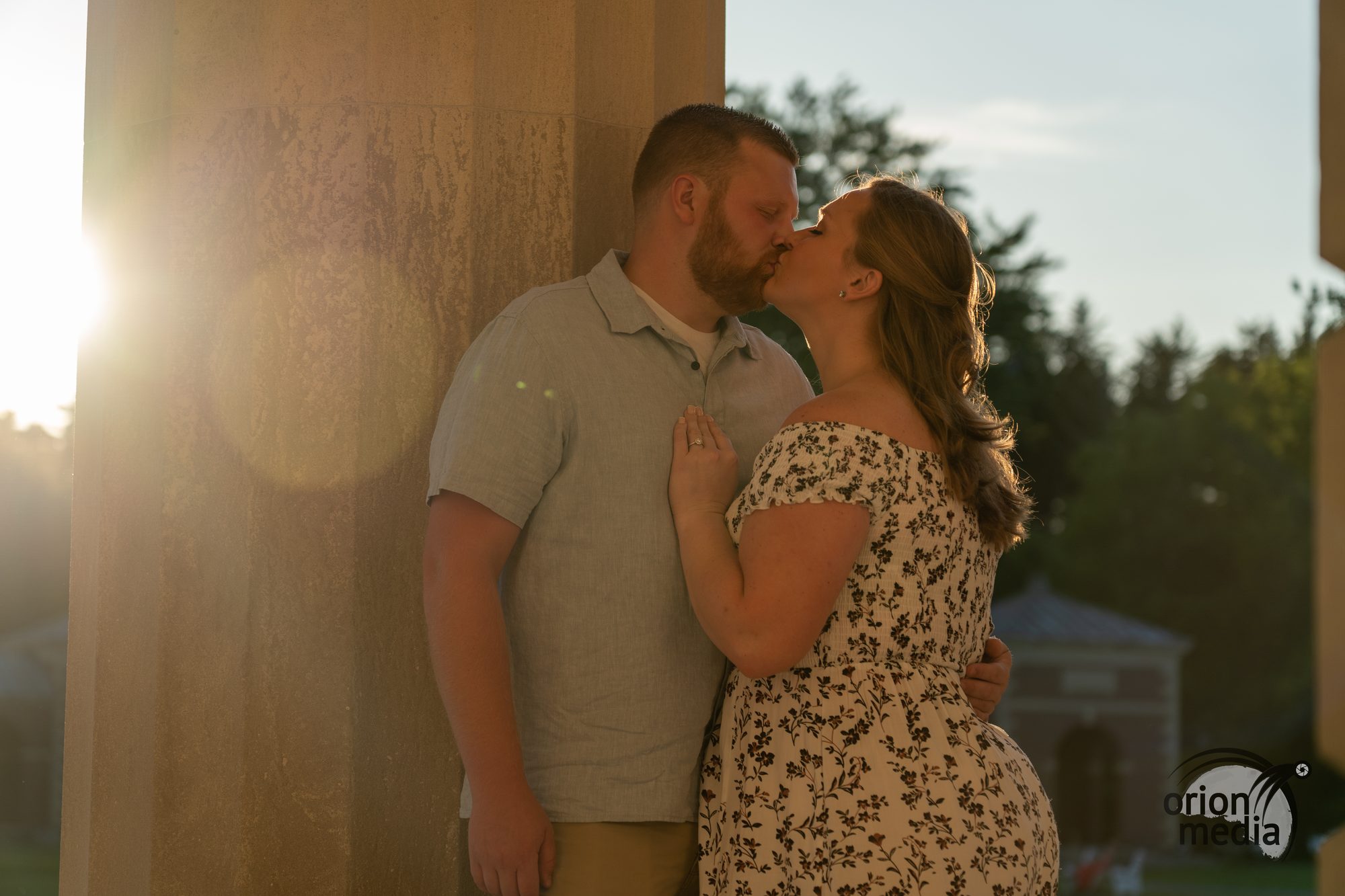 Portrait photography session