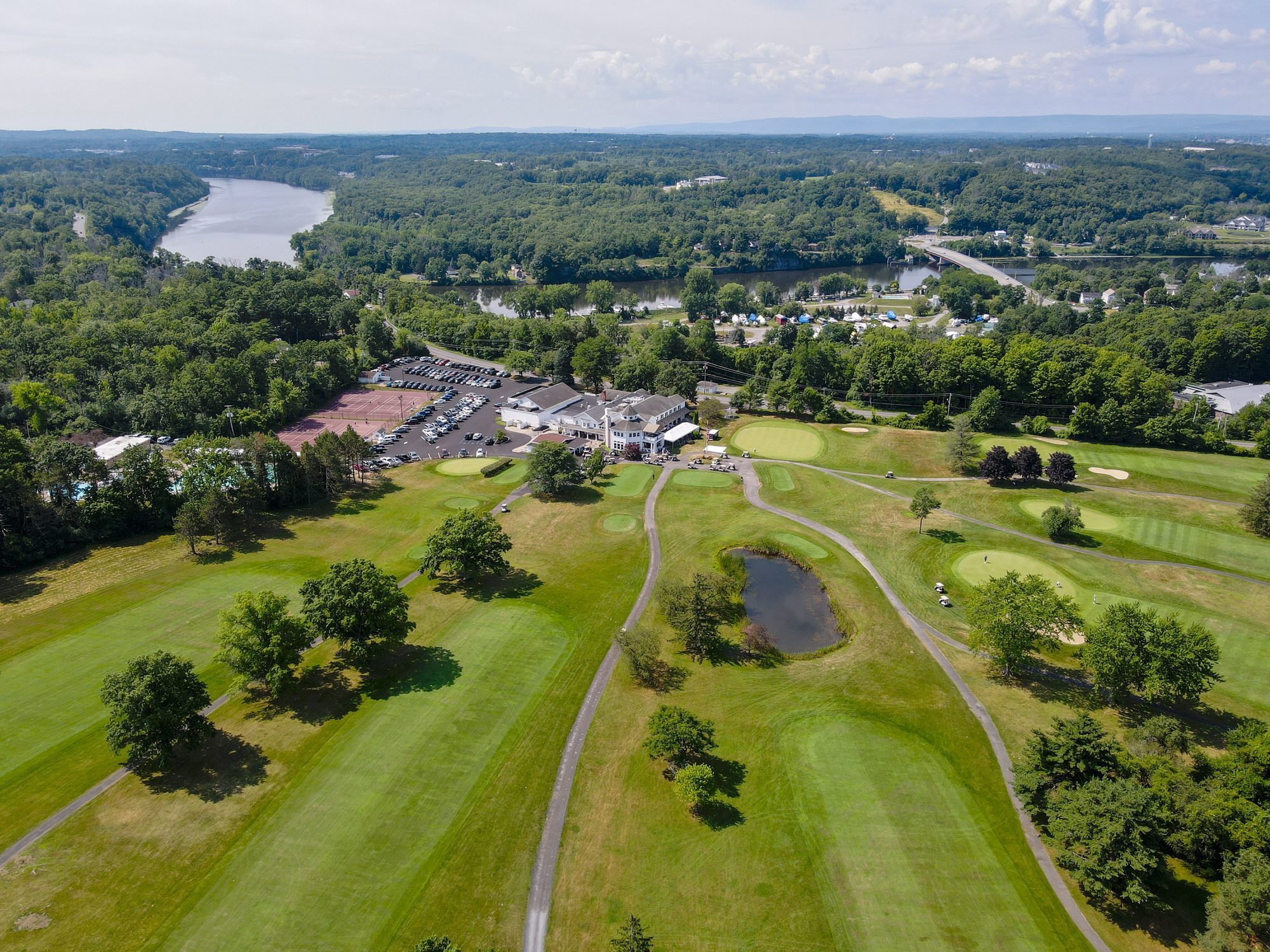 Aerial drone photography, Capital Region NY