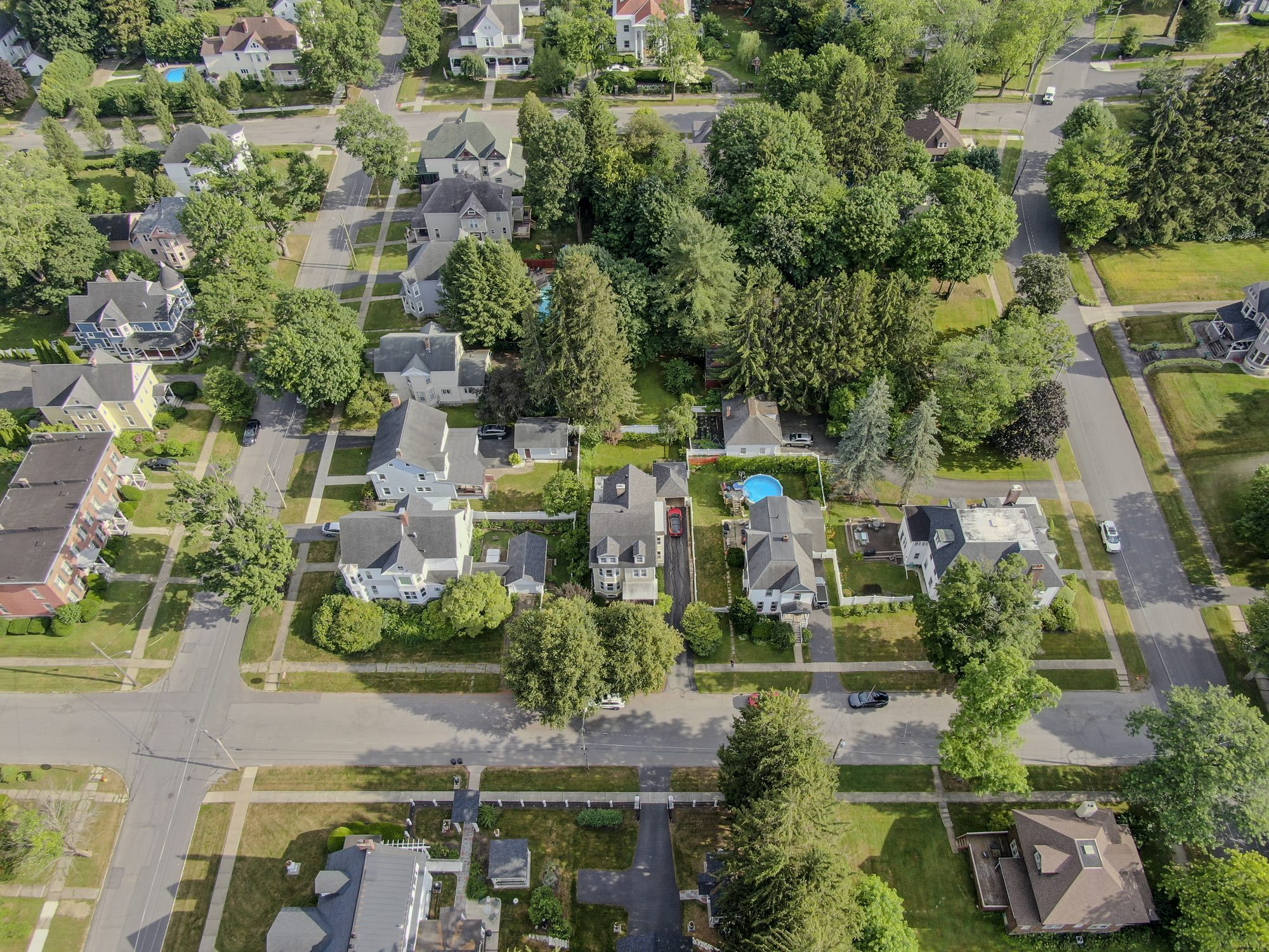 Aerial drone photography, Capital Region NY