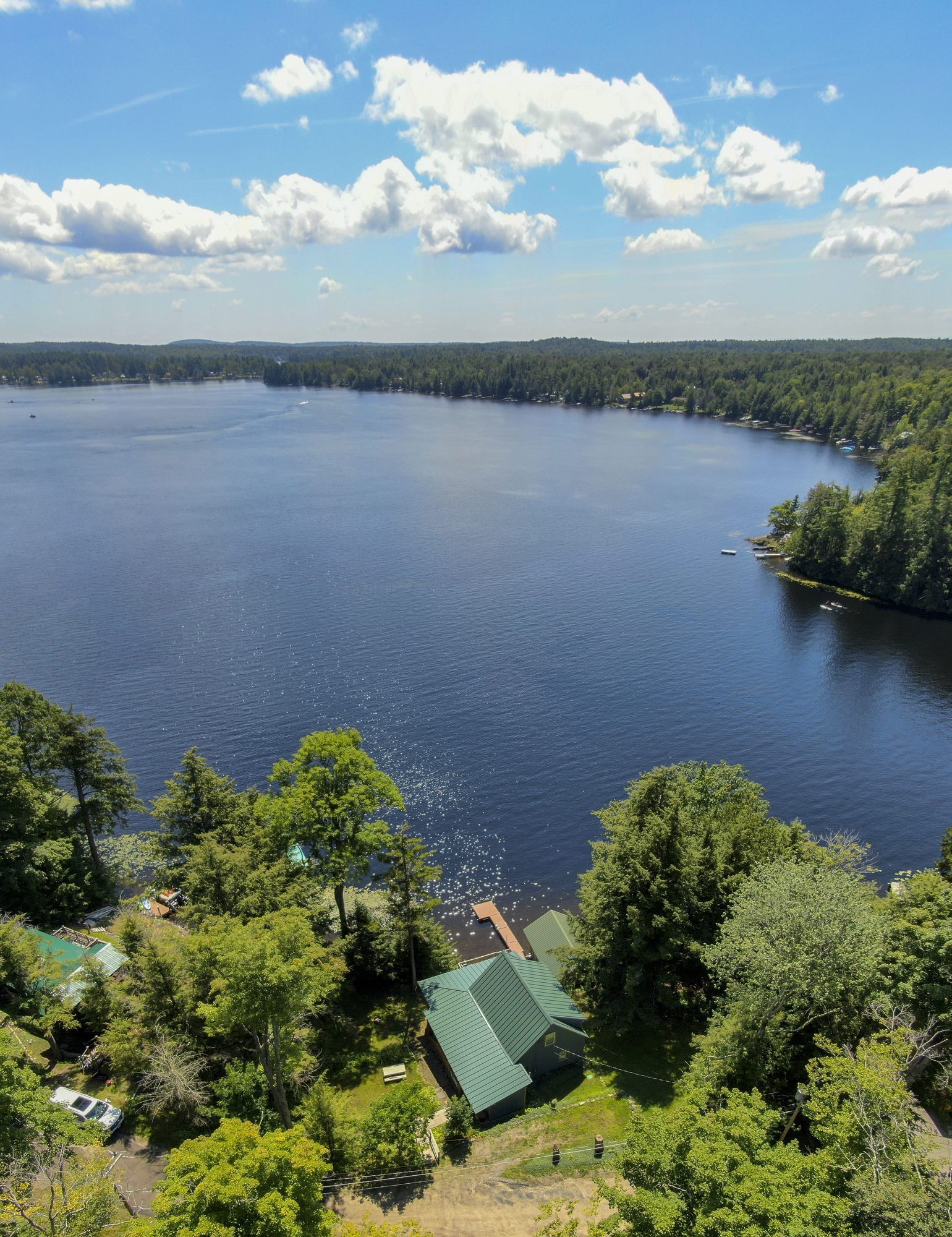 Aerial drone photography, Capital Region NY, panoramic aerial