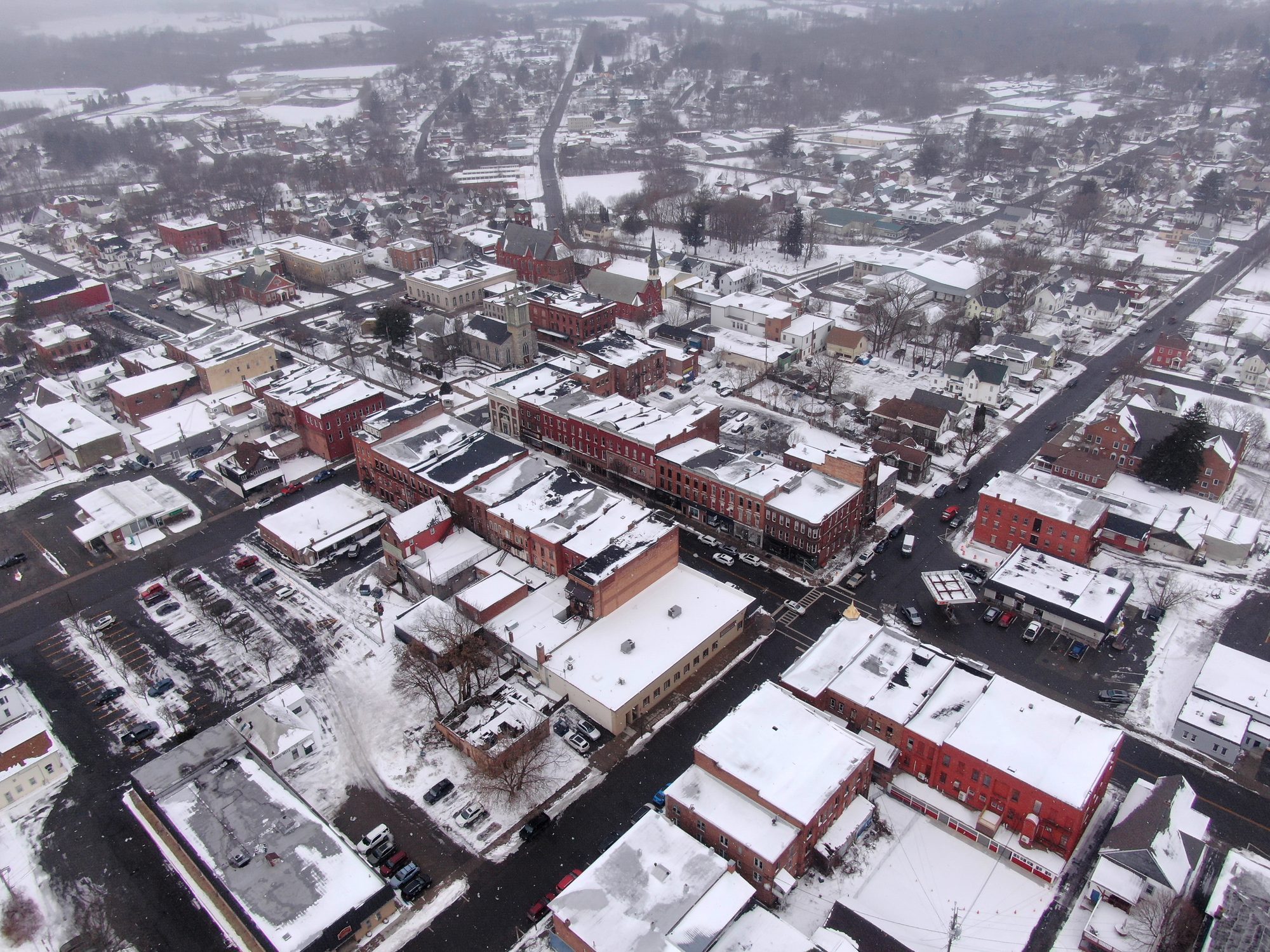 Aerial drone photography, Capital Region NY